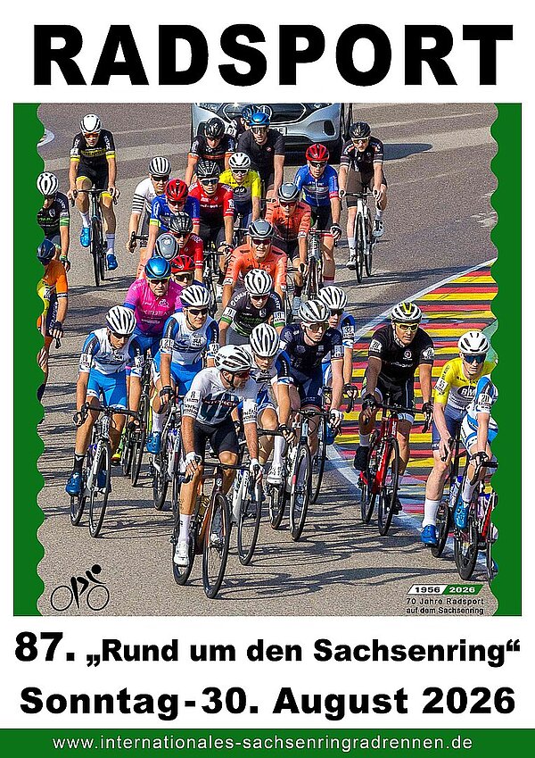 87. Radrennen "Rund um den Sachsenring"