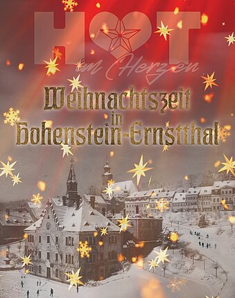 Titelseite des Weihnachtsflyers HOT