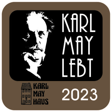 Logo "Karl-May-lebt 2023"
