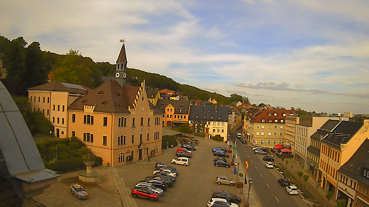 Webcambild vom Altmarkt in Hohenstein-Ernstthal
